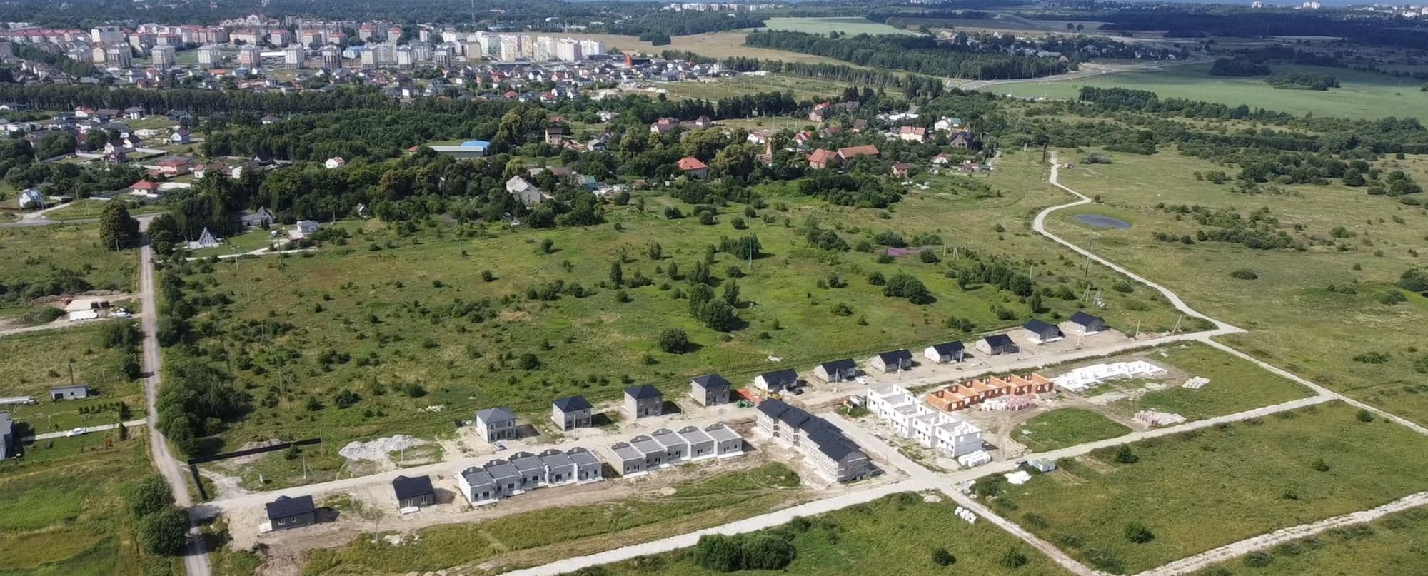 Панорама посёлка и окрестностей